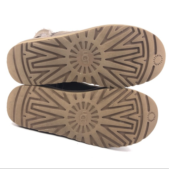 UGG Karlie Mini Sheespkin Winter Boots 7 - Picture 7 of 12